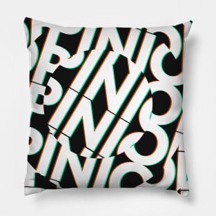opinion сircle Pillow