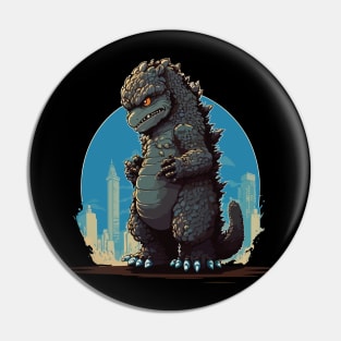 Godzilla Pin