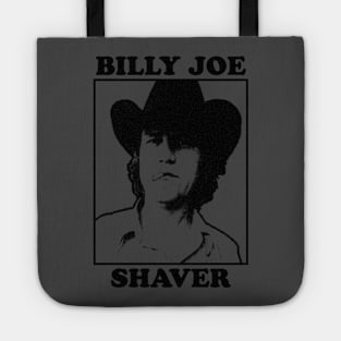 Retro Billy Joe Shaver Graphic Tote