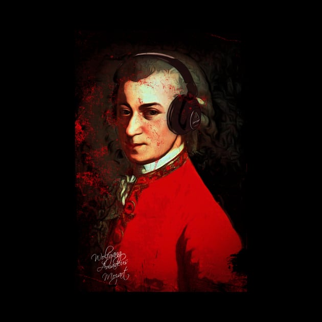 Wolfgang Amadeus Mozart by ElArrogante