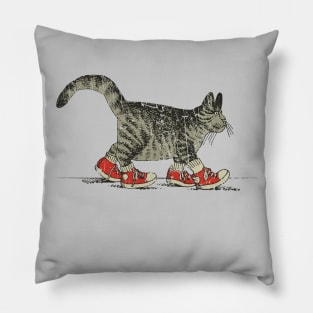 Sneaky Cat 1981 Pillow