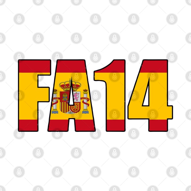 FA14 Spain Flag by Kevan Hom