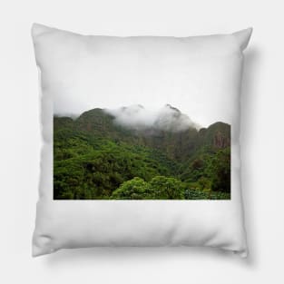 Iao Valley State Park Study 5 Pillow