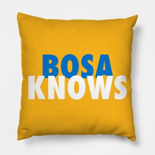 Bosa Knows Pillow