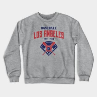 Shirtzi Vintage Los Angeles Angel Crewneck Sweatshirt / T-Shirt, Angels Est 1961 Sweatshirt, Los Angeles Baseball Shirt, Retro Angels Shirt