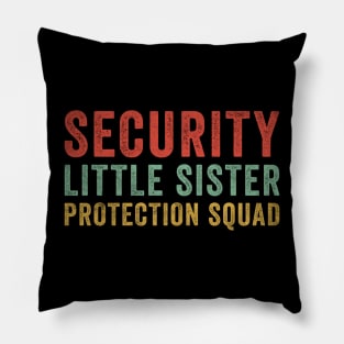 Security Little sister protection squad Pillow