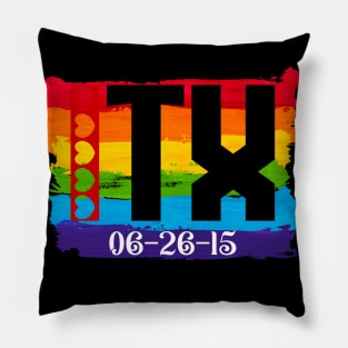 Texas Gay Marriage Pillow