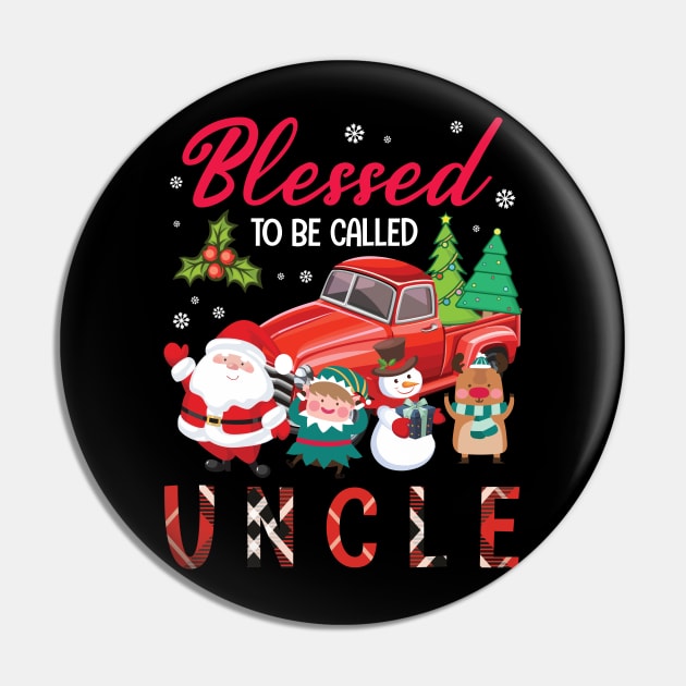 Blessed To Be Called Uncle Merry Christmas Xmas Noel Day Pin by bakhanh123