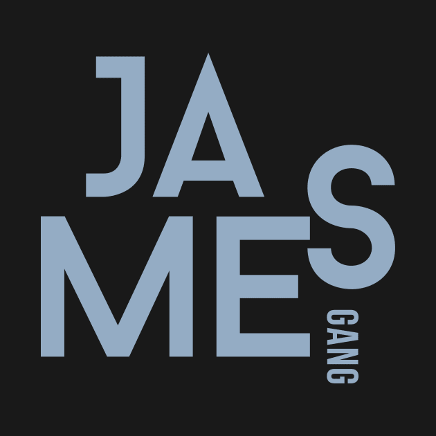 james gang typography style by Animals Project