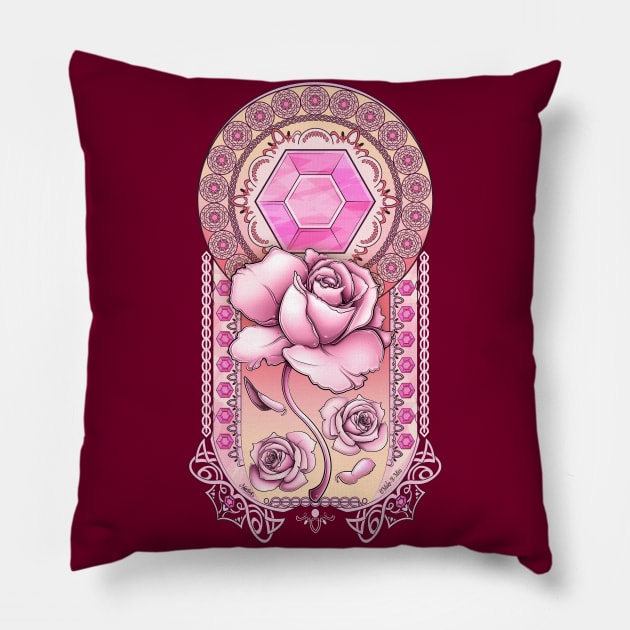 Rose Quartz Pillow by Make-It-Mico