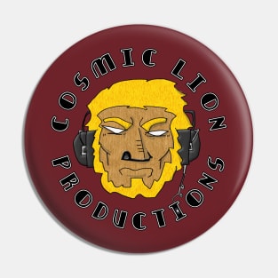 Cosmic Lion Pin