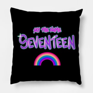 seventeen Pillow