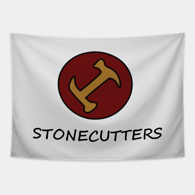 Stonecutters Logo Tapestry by saintpetty