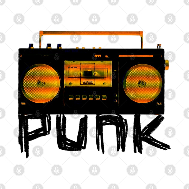 Music Vintage Punk Radio for Punk by badlydrawnbabe