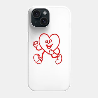 Running Heart Phone Case