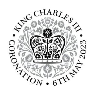 King Charles III Coronation Emblem T-Shirt