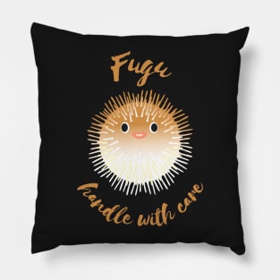 Fugu Blowfish Puffer Fish Pillow