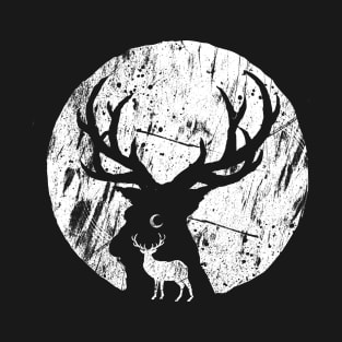 Deer at night T-Shirt