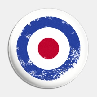 Vintage Mod Target Pin