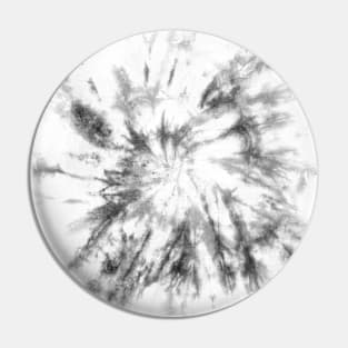 Black and White Marble Tie-Dye Pin