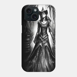 Pagan Girl a Wicked Witch Phone Case