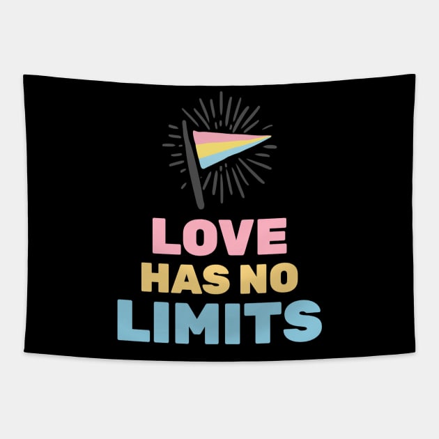 Love has no limits Tapestry by Celebrate your pride