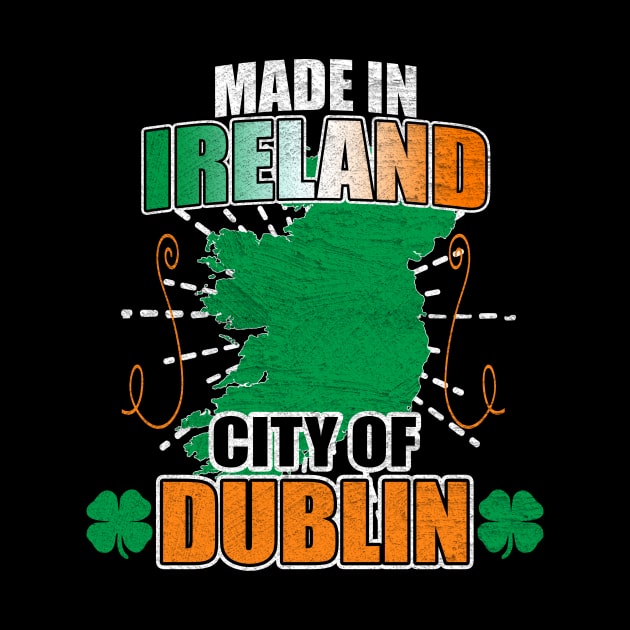 Made In Ireland Distressed by funkyteesfunny