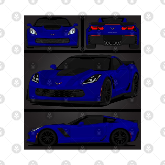 Z06 NAVY by VENZ0LIC