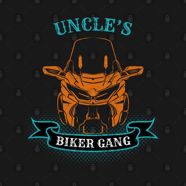 Uncle's Biker Gang Father's Day by DwiRetnoArt99