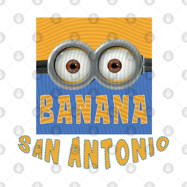 DESPICABLE MINION AMERICA SAN ANTONIO by LuckYA