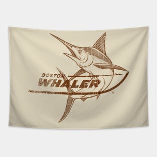 BOSTON WHALER ( Vintage Art) Tapestry