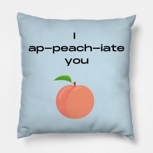 I appreciate you pun Pillow