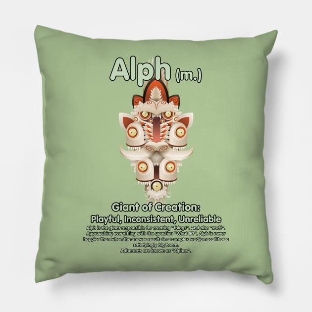 Alph Pillow by Justwillow