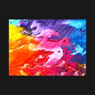 Acrylic Colour Painting T-Shirt
