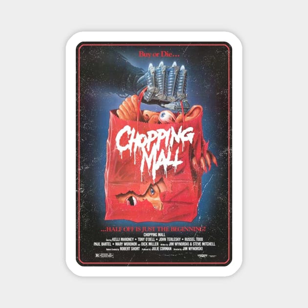 CHOPPING MALL! Magnet by Clobberbox