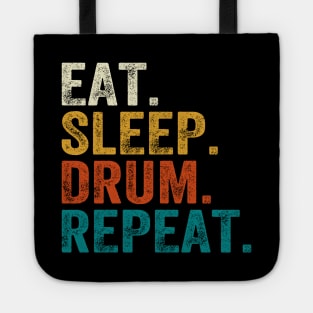 Eat Sleep Drum Repeat Drummers Tote