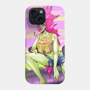 Punk Zombie Graphic Phone Case