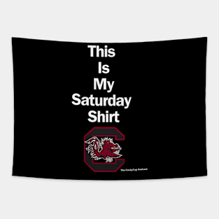 Saturday Shirt (USC) Tapestry