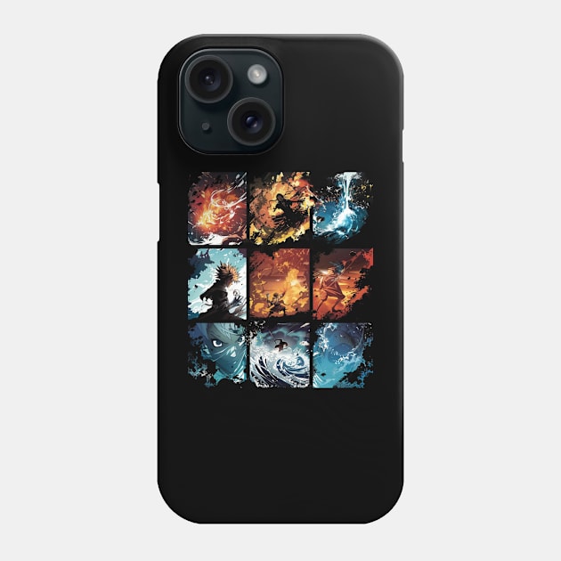 Demon Slayer Complex Characters Phone Case by Beetle Golf