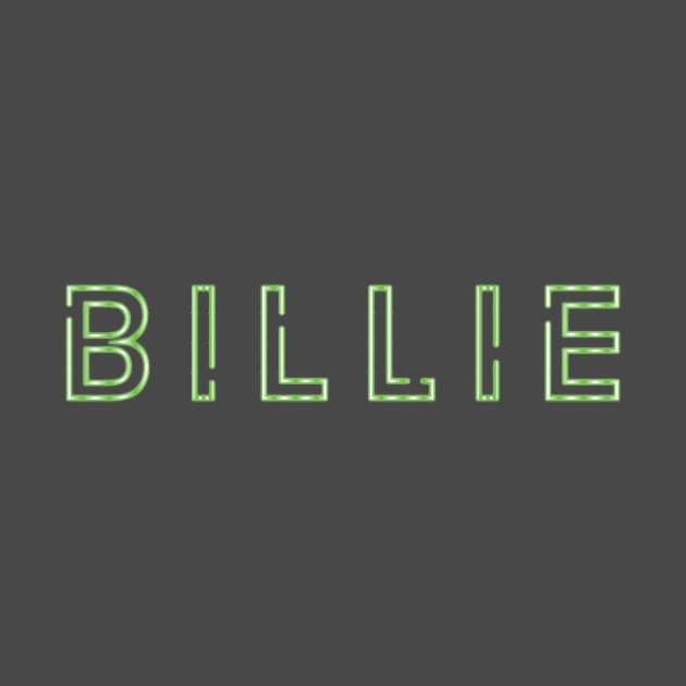 billie neon sign by sabrinasimoss