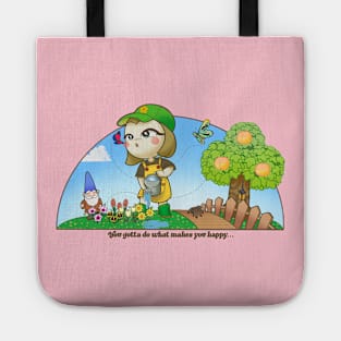 Happy Gardener Tote