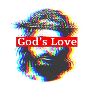 God's Love (Red) T-Shirt