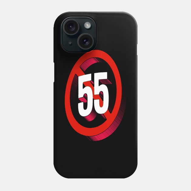 Sammy Hagar - I Can't Drive 55 3D Phone Case by RetroZest