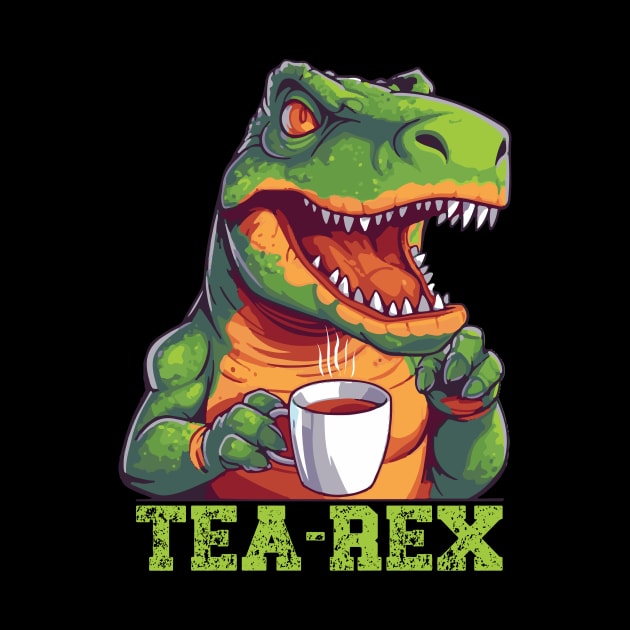 Tea-Rex by vectrus