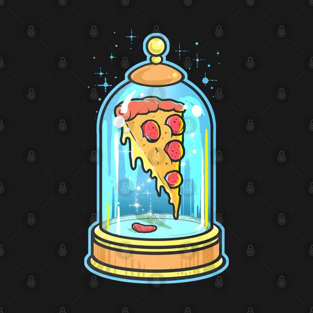 Pizza in a flask by NikKor