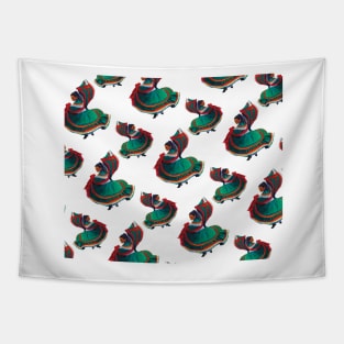 Baile Folklorico Vestido Verde Pattern Tapestry