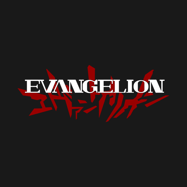 Evangelion Logo Red Original by MaxGraphic