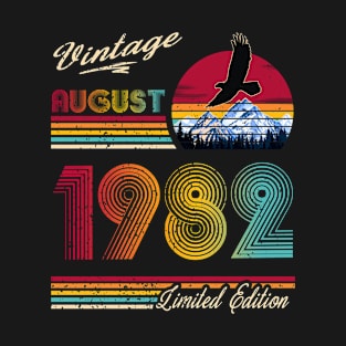 August 1982 Birthday T-Shirt