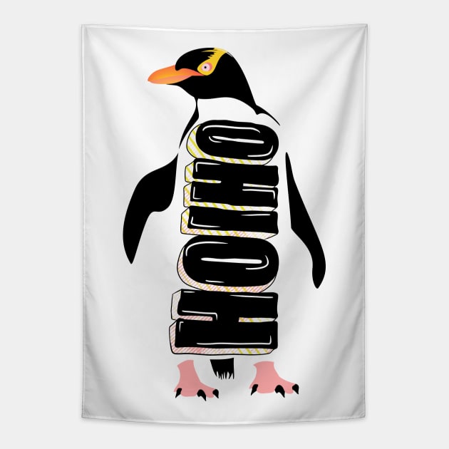 Hoiho Tapestry by mailboxdisco