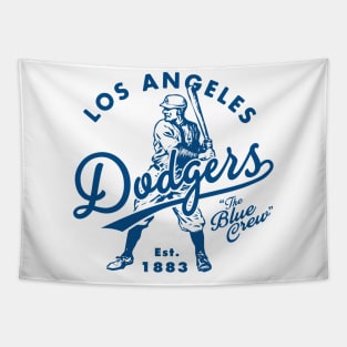 Old Style Los Angeles Dodgers 2 by Buck Tee Tapestry